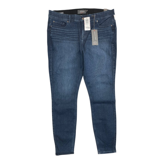 Jeans Skinny By Torrid In Blue Denim, Size:22