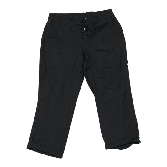 Pants Lounge By Democracy In Black, Size:2X