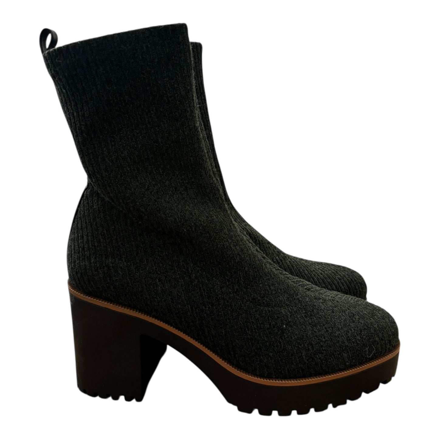 Boots Ankle Heels By Blondo In Black, Size:9.5