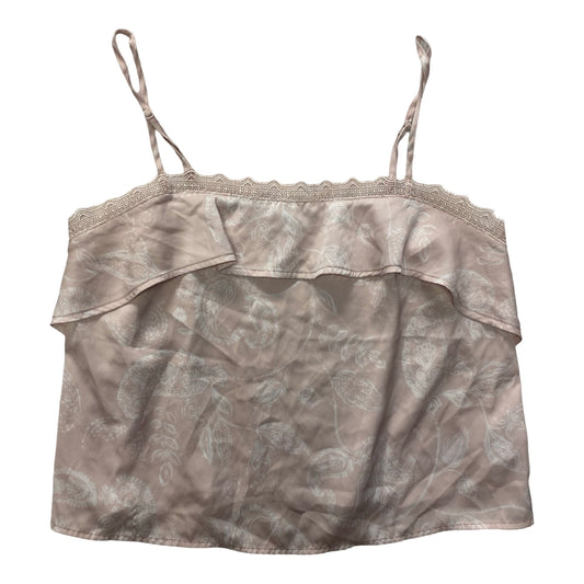 Top Sleeveless By Express In Pink, Size:S