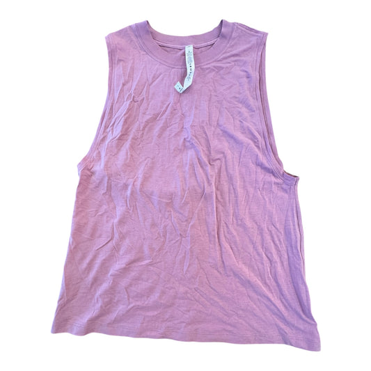 Athletic Tank Top By Lululemon In Purple, Size:4