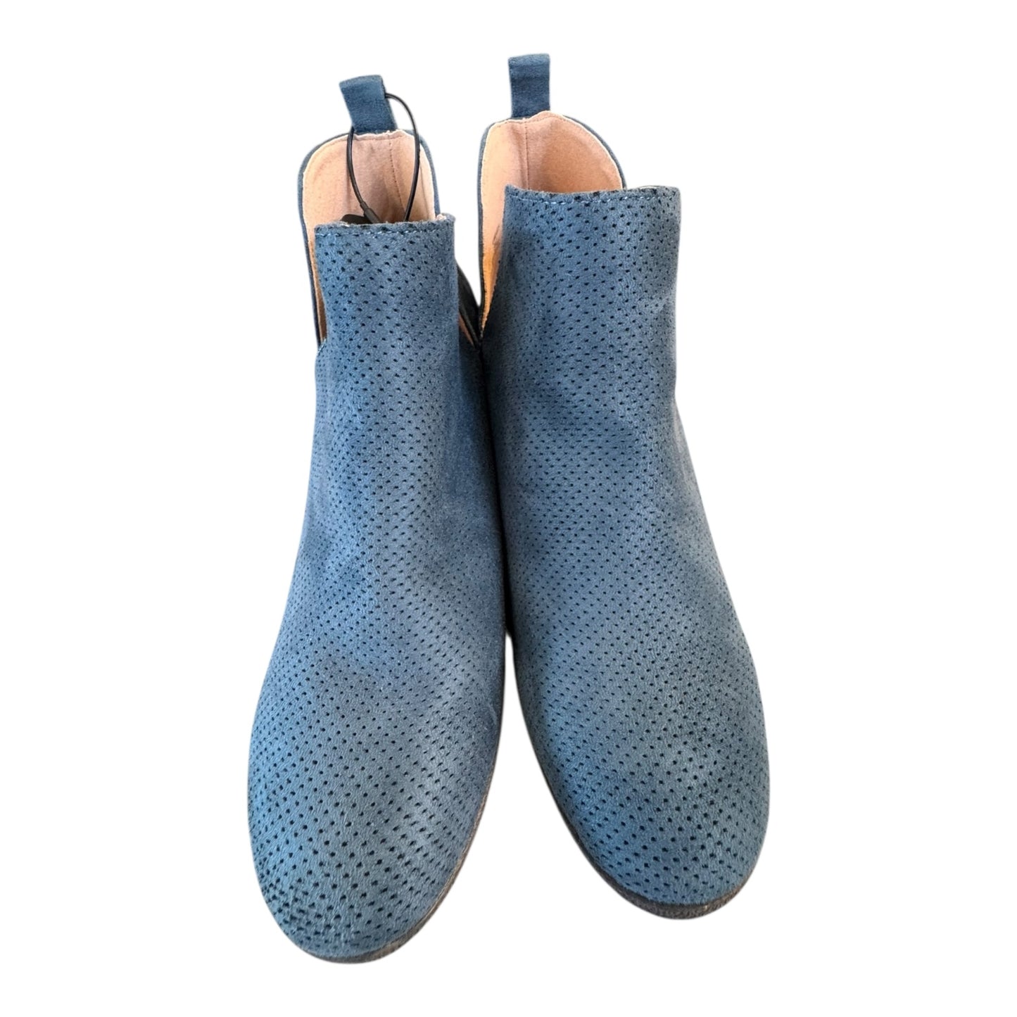 Shoes Heels Block By Cmc In Teal, Size:8