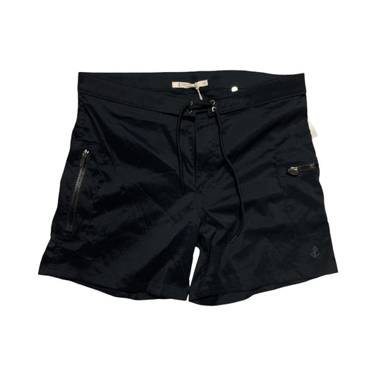 Shorts By retromarine In Black, Size:M