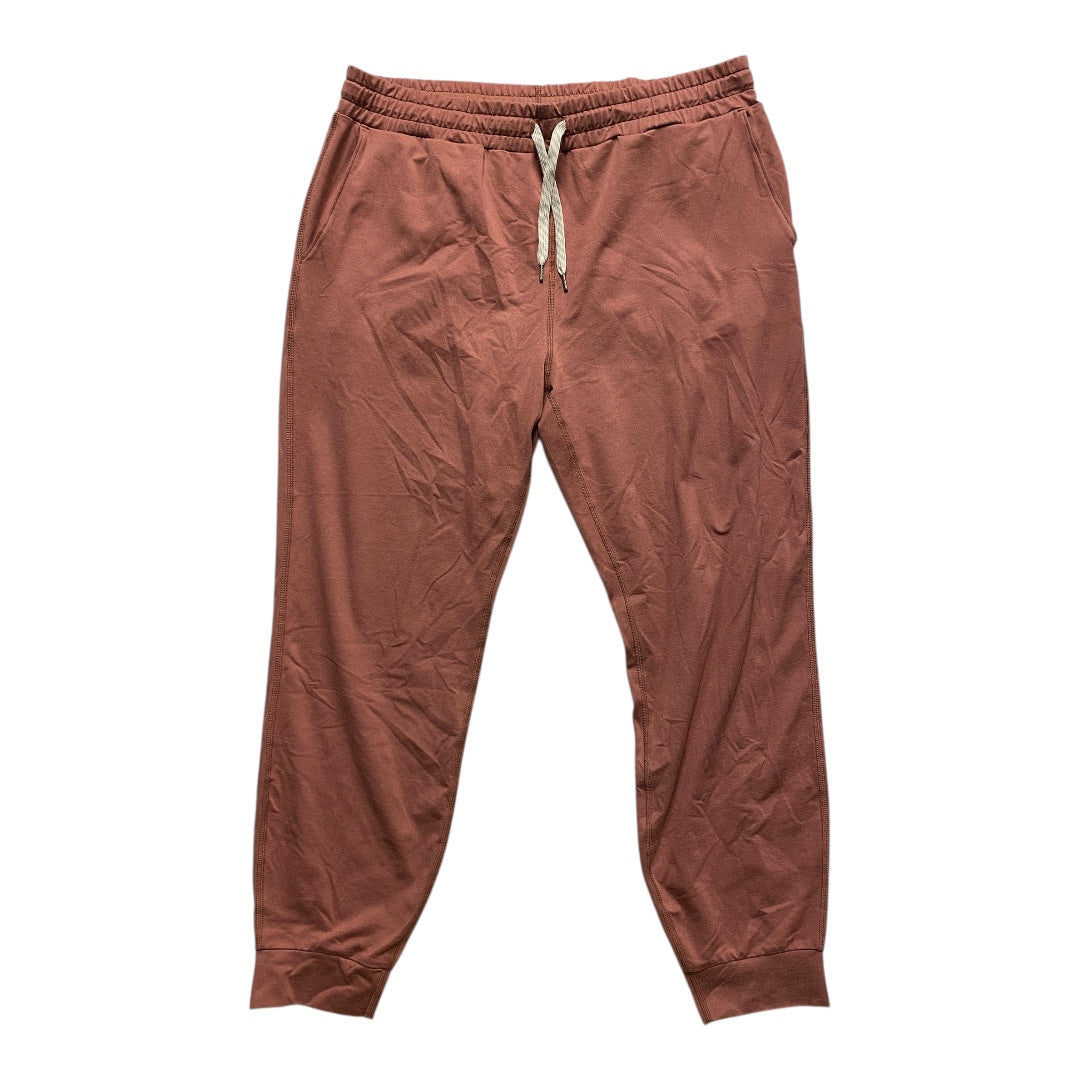 Athletic Pants By Vuori In Orange, Size:Xl