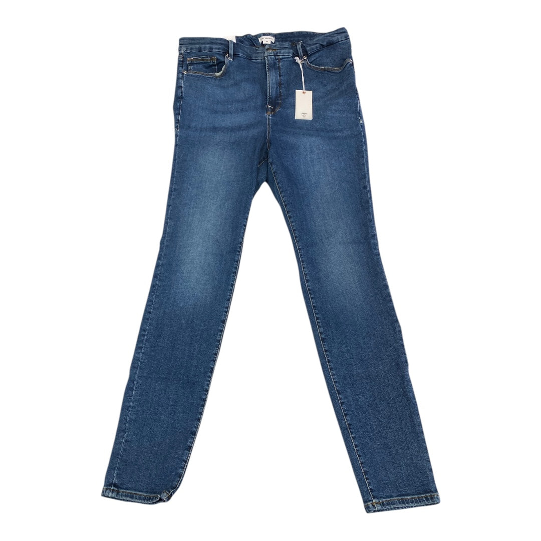 Jeans Skinny By Good American In Blue Denim, Size:20