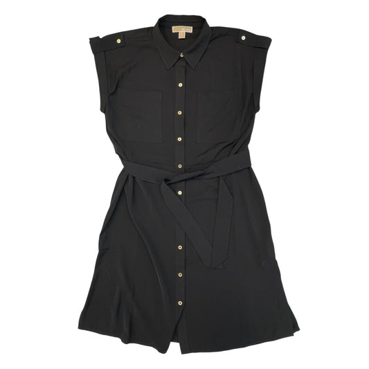 Dress Casual Midi By Michael By Michael Kors In Black, Size:L