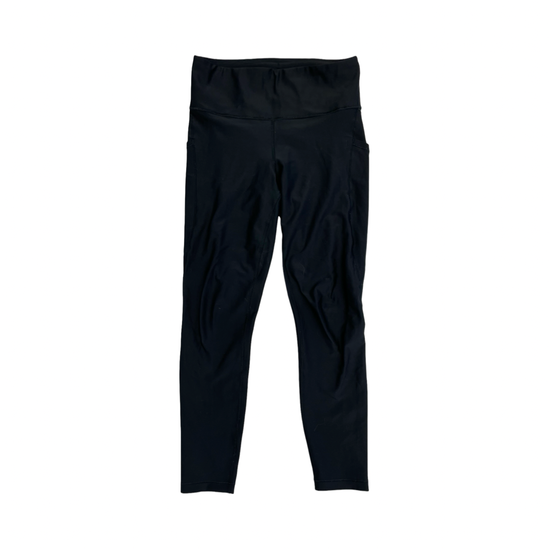 Athletic Leggings By Athleta In Black, Size:M