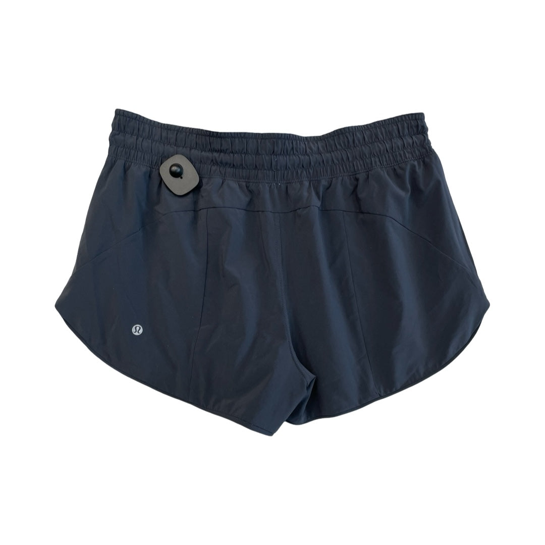 Athletic Shorts By Lululemon In Blue, Size:10