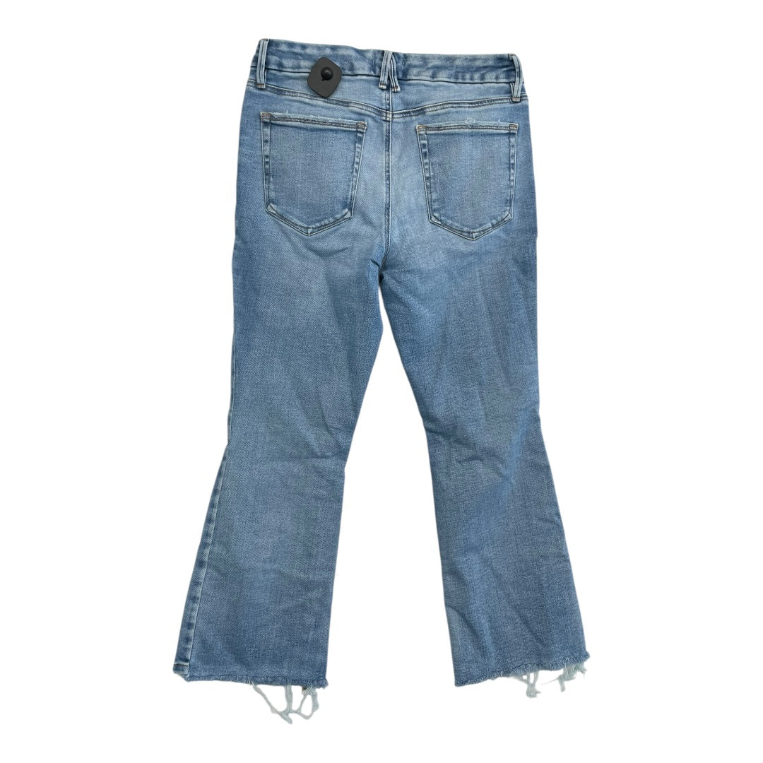 Jeans Boot Cut By Good American In Blue Denim, Size:12