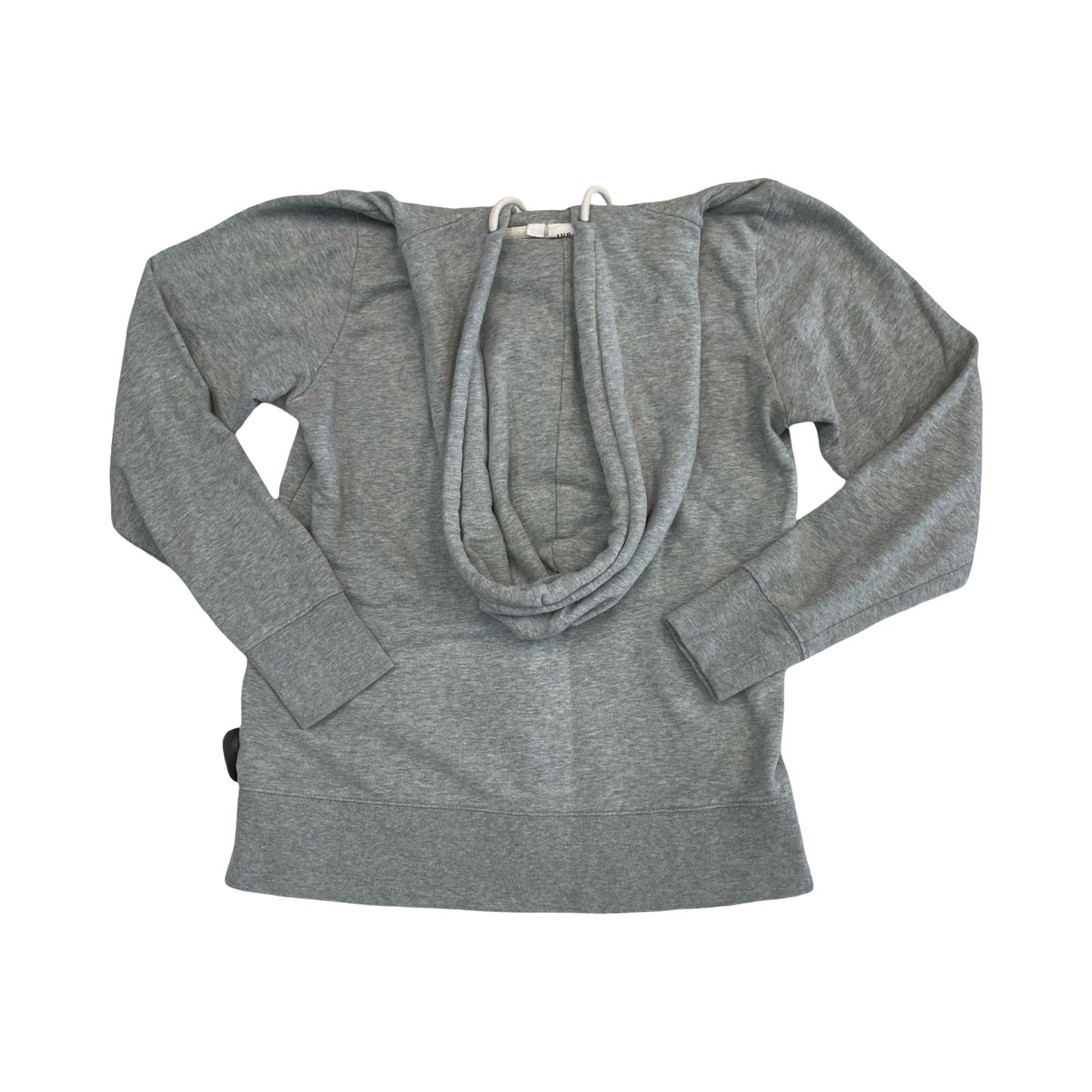 Sweatshirt Hoodie By Gap In Grey, Size:S