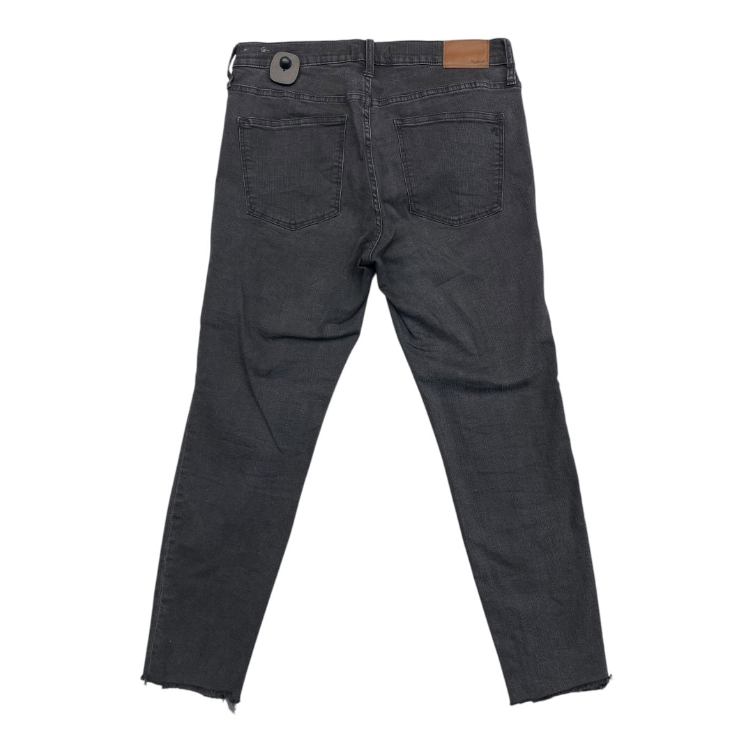 Jeans Straight By Madewell In Black Denim, Size:10