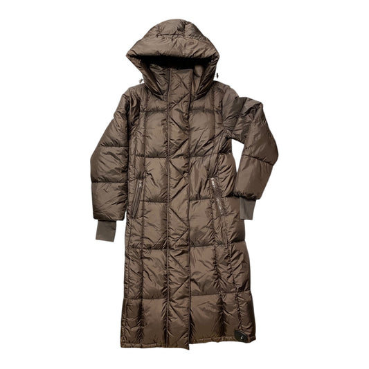 Jacket Puffer & Quilted By Gap In Brown, Size:Xs