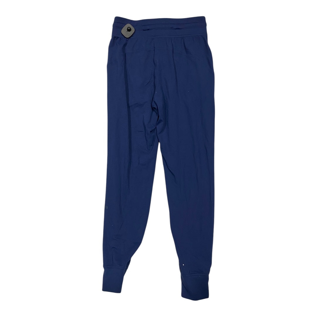 Athletic Pants By Lululemon In Blue, Size:6