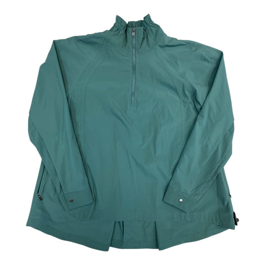 Athletic Jacket By Athleta In Green, Size:Xs