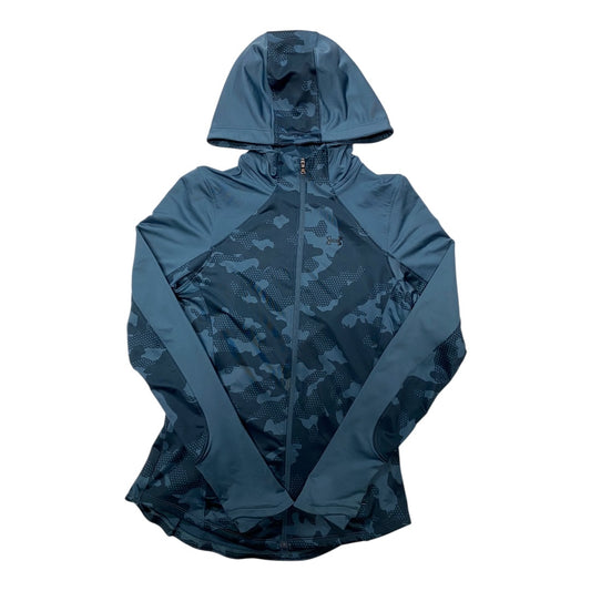 Athletic Jacket By Under Armour In Blue, Size:S