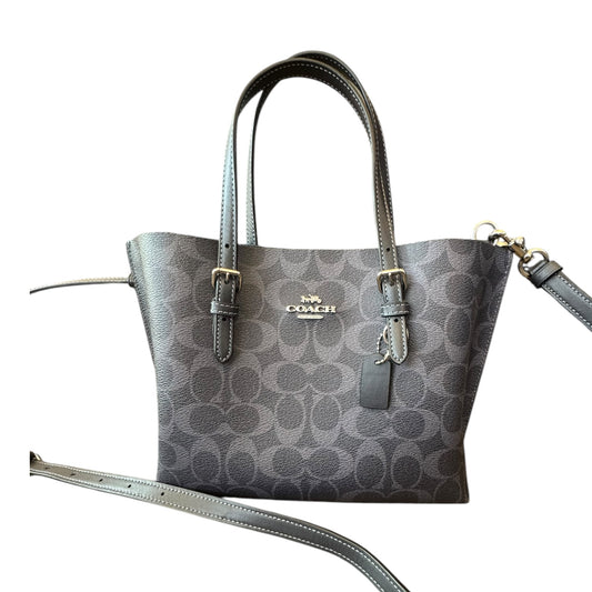 Handbag Designer By Coach In Blue & Grey, Size:Small