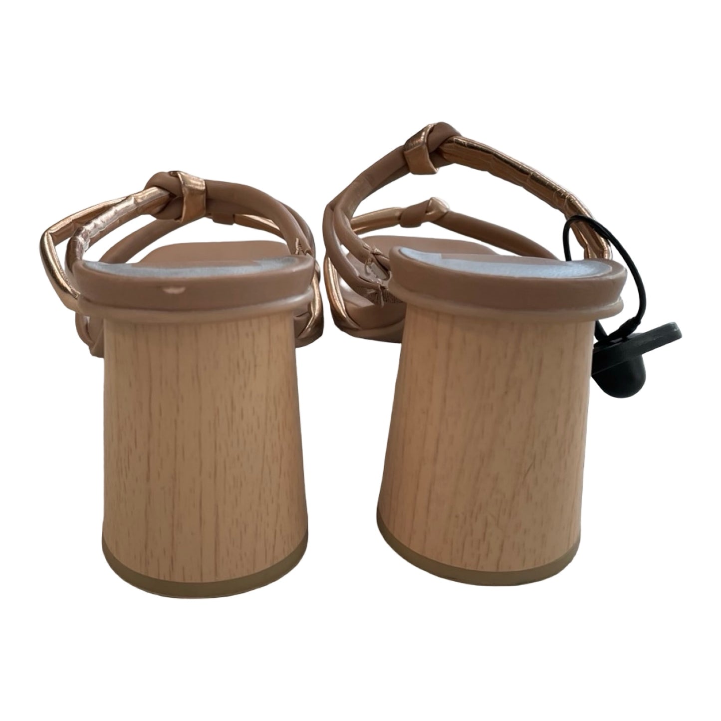 Sandals Heels Block By Dolce Vita In Tan, Size:7.5