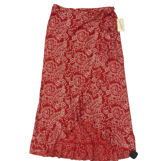 Skirt Maxi By Universal Thread In Red, Size:L