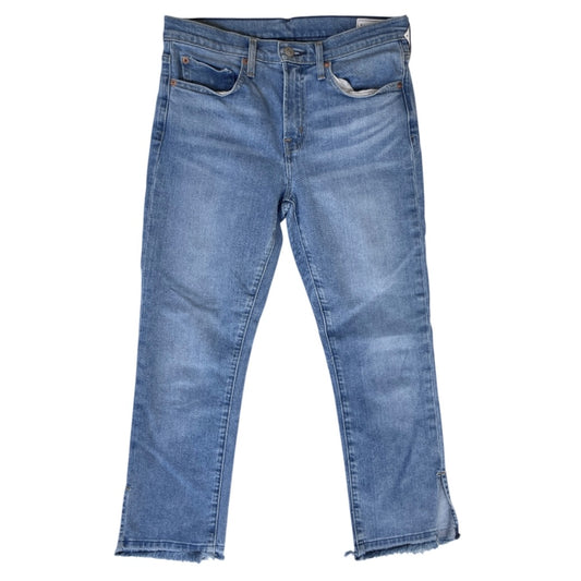 Jeans Cropped By Gap In Blue Denim, Size:6 SHORT