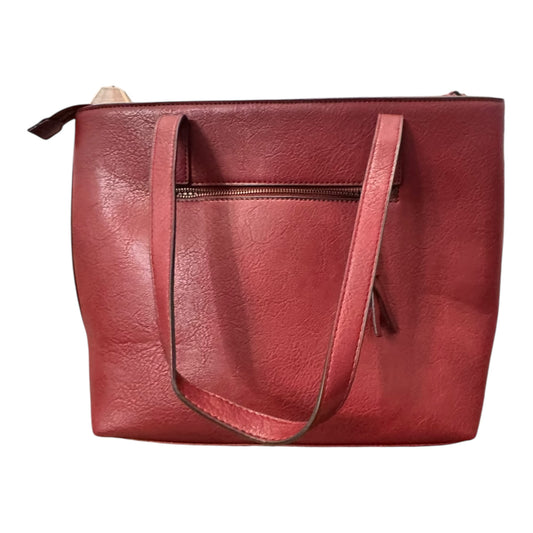Handbag By Clothes Mentor In Red, Size:Medium