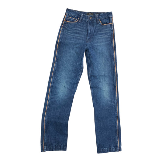 Jeans Straight By Banana Republic In Blue Denim, Size:4L