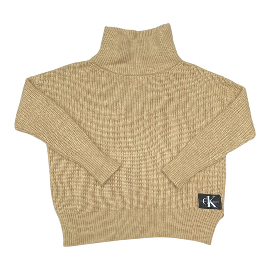 Sweater By Calvin Klein In Tan, Size:Xs