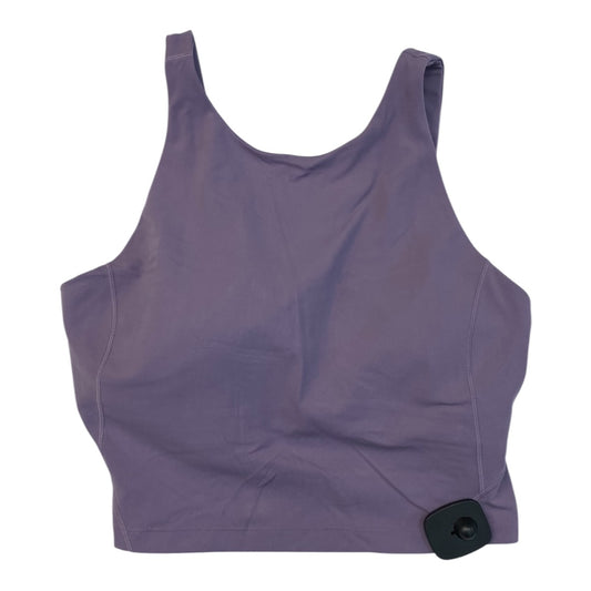 Athletic Bra By Lululemon In Purple, Size:10
