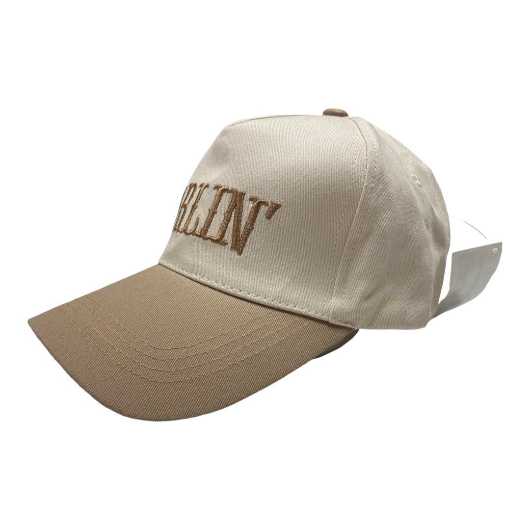 Hat Baseball Cap By Cmc In Brown & Cream