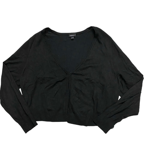 Sweater Cardigan By Torrid In Black, Size:3X