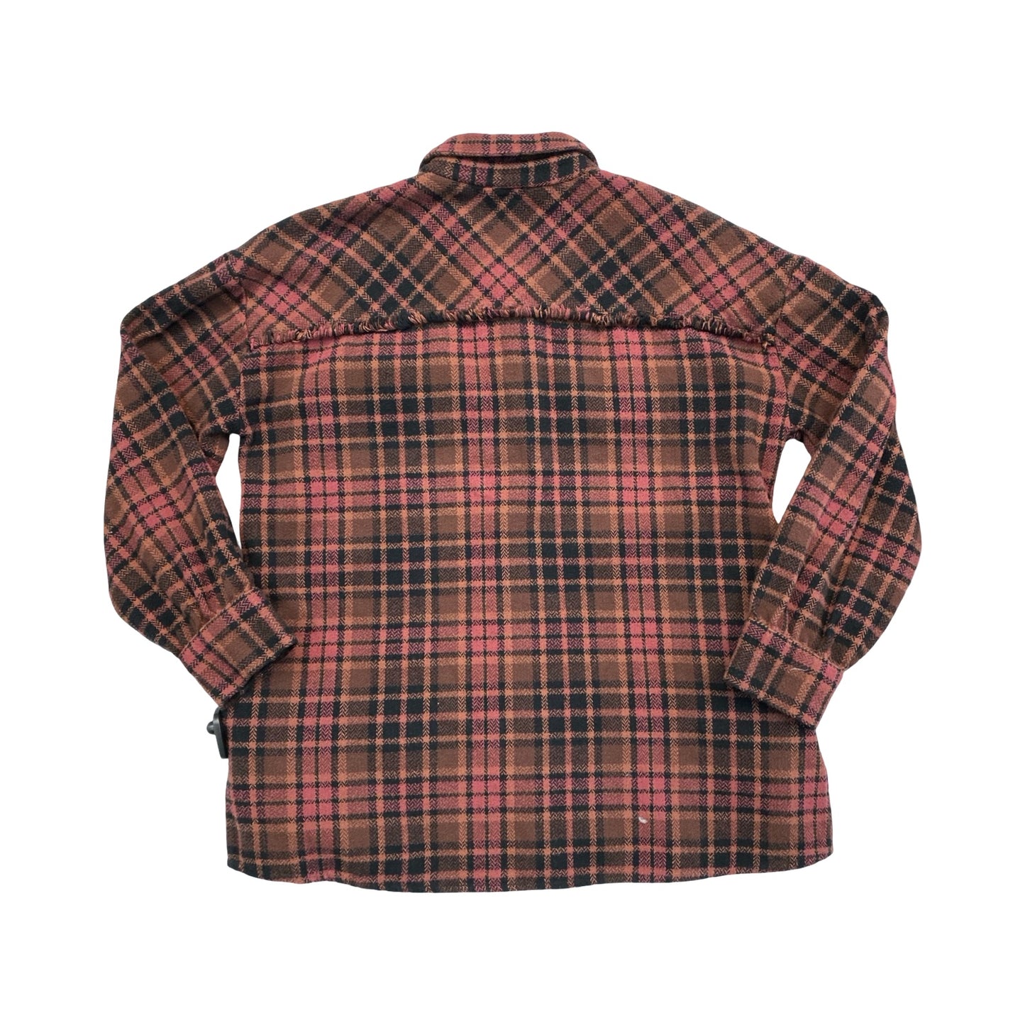 Jacket Other By Peace Love World In Plaid Pattern, Size:S