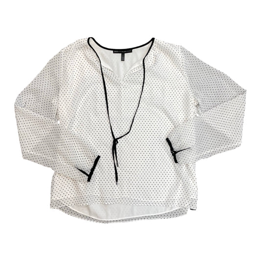 Top Ls By White House Black Market In Polkadot Pattern, Size:L