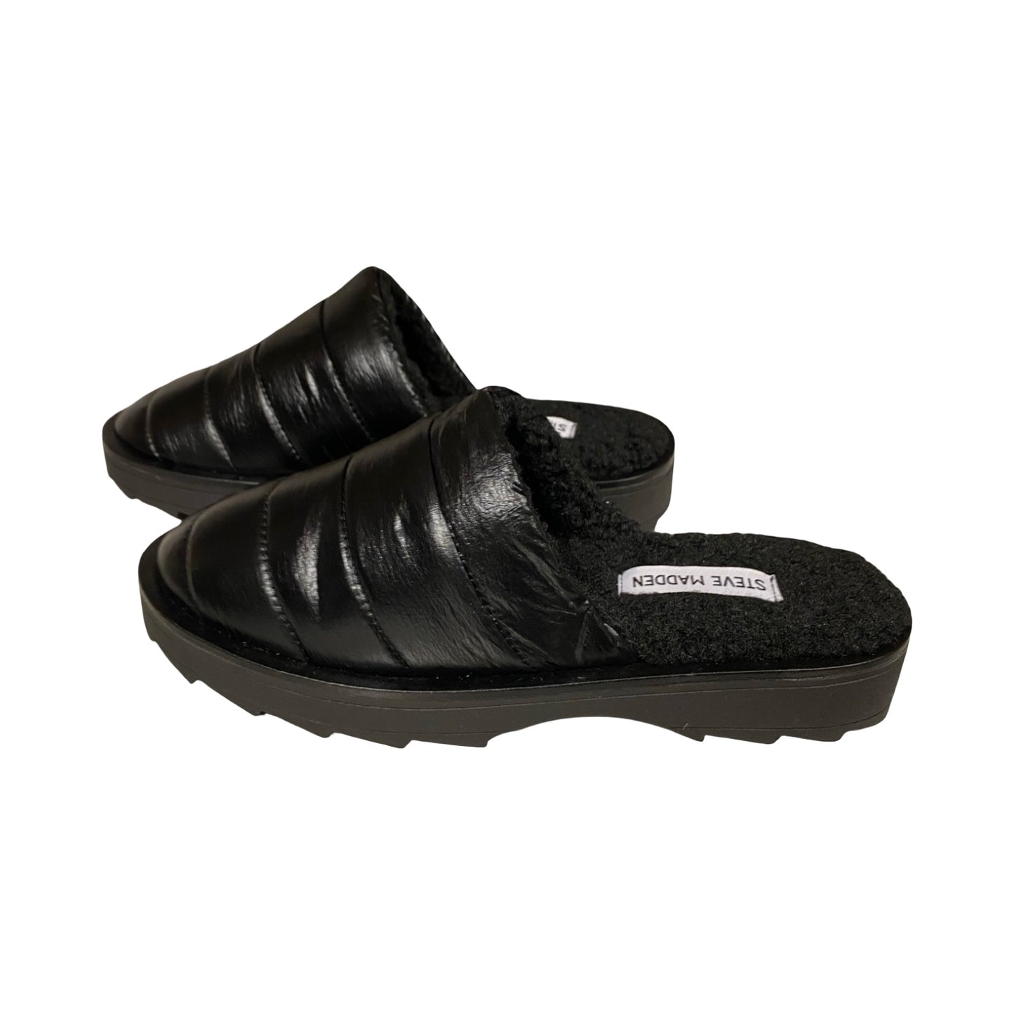 Shoes Flats By Steve Madden In Black, Size:9