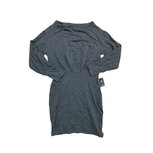 Dress Casual Midi By Express In Grey, Size:M
