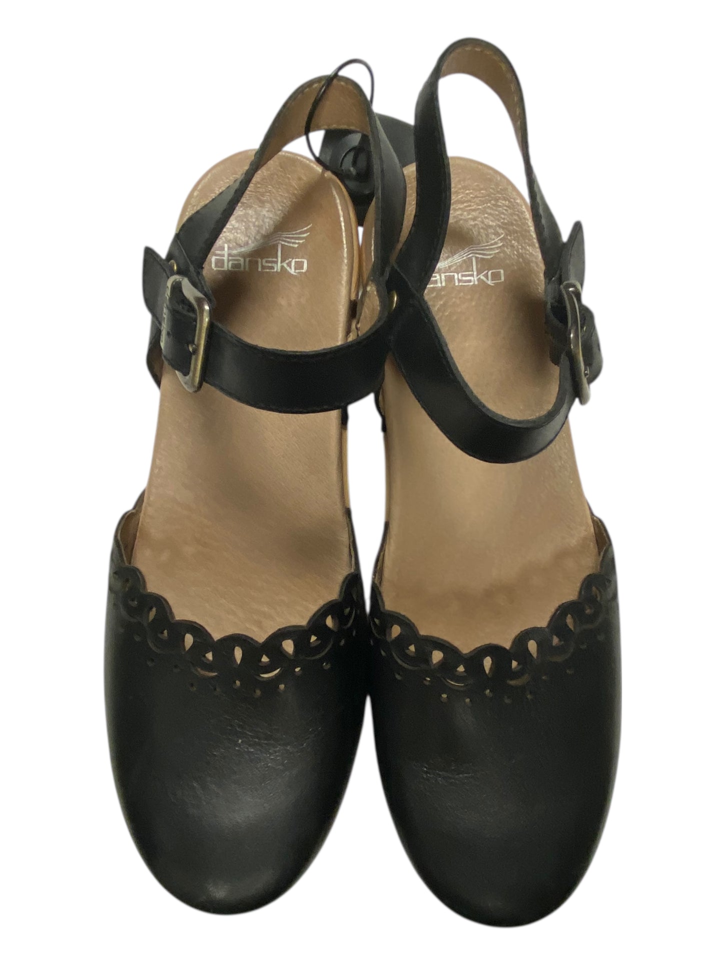 Shoes Heels Block By Dansko In Black, Size:8.5