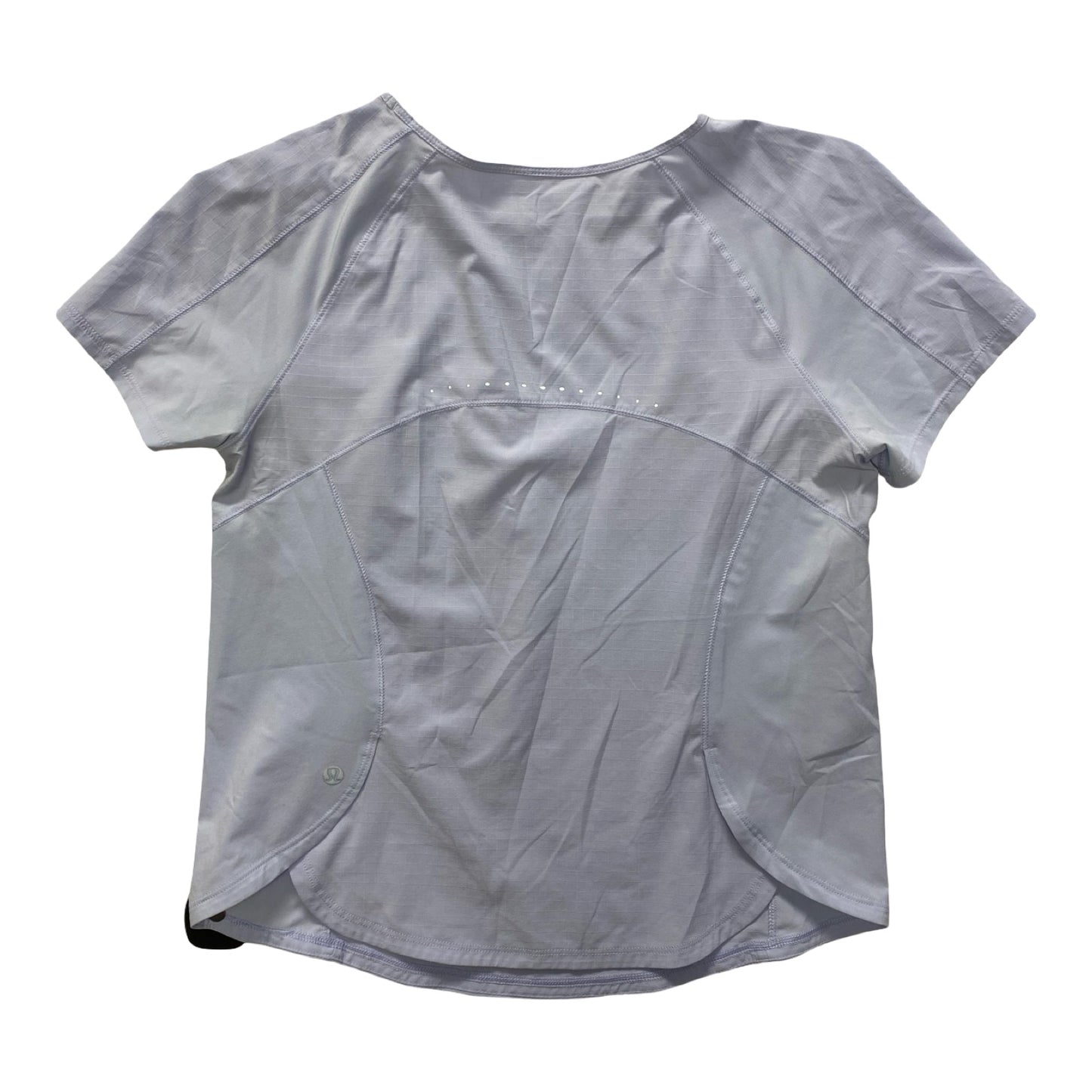 Athletic Top Ss By Lululemon In Purple, Size:S