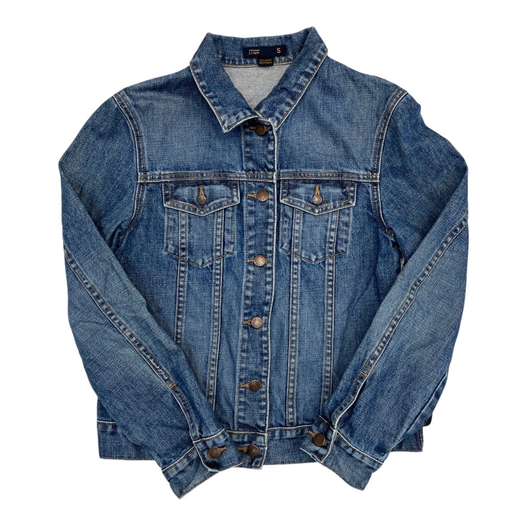 Jacket Denim By J. Crew In Blue Denim, Size:S
