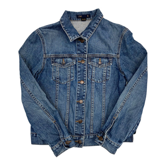 Jacket Denim By J. Crew In Blue Denim, Size:S