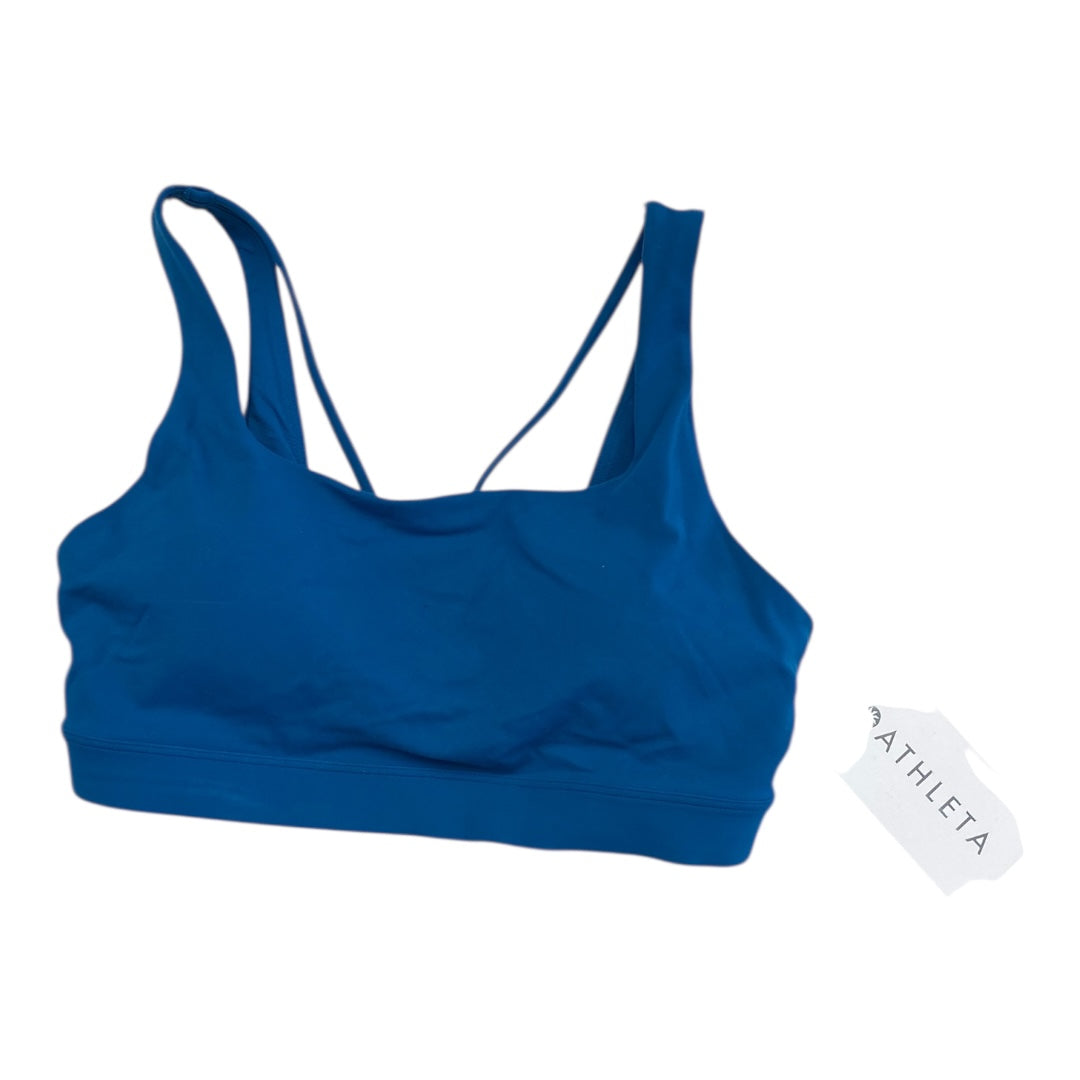 Athletic Bra By Athleta In Blue, Size:S