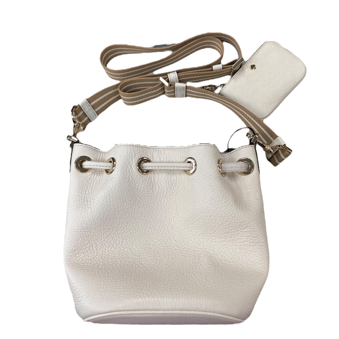 Handbag Designer By Kate Spade In Cream, Size:Small