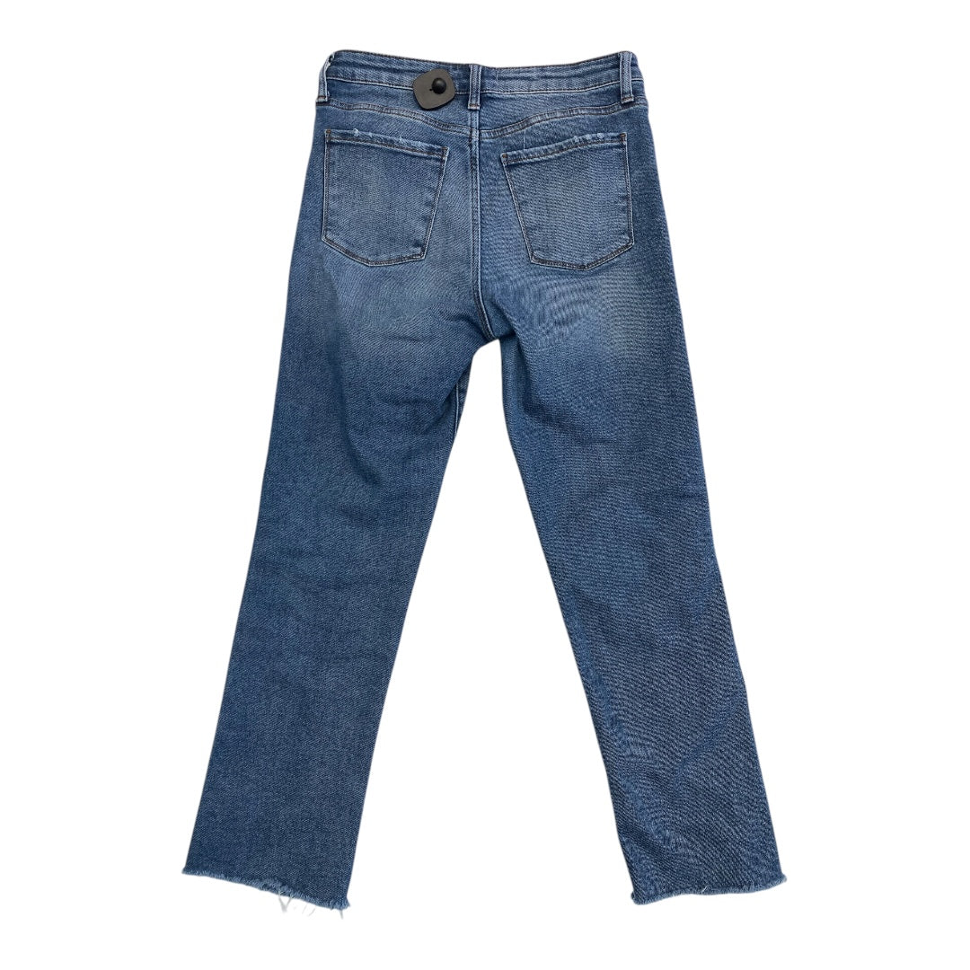 Jeans Straight By Evereve In Blue Denim, Size:6