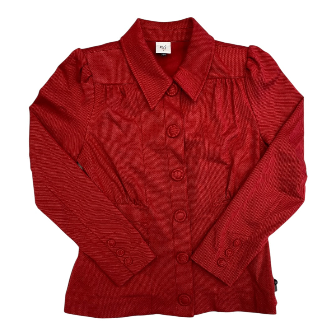 Blazer By Cabi In Red, Size:S