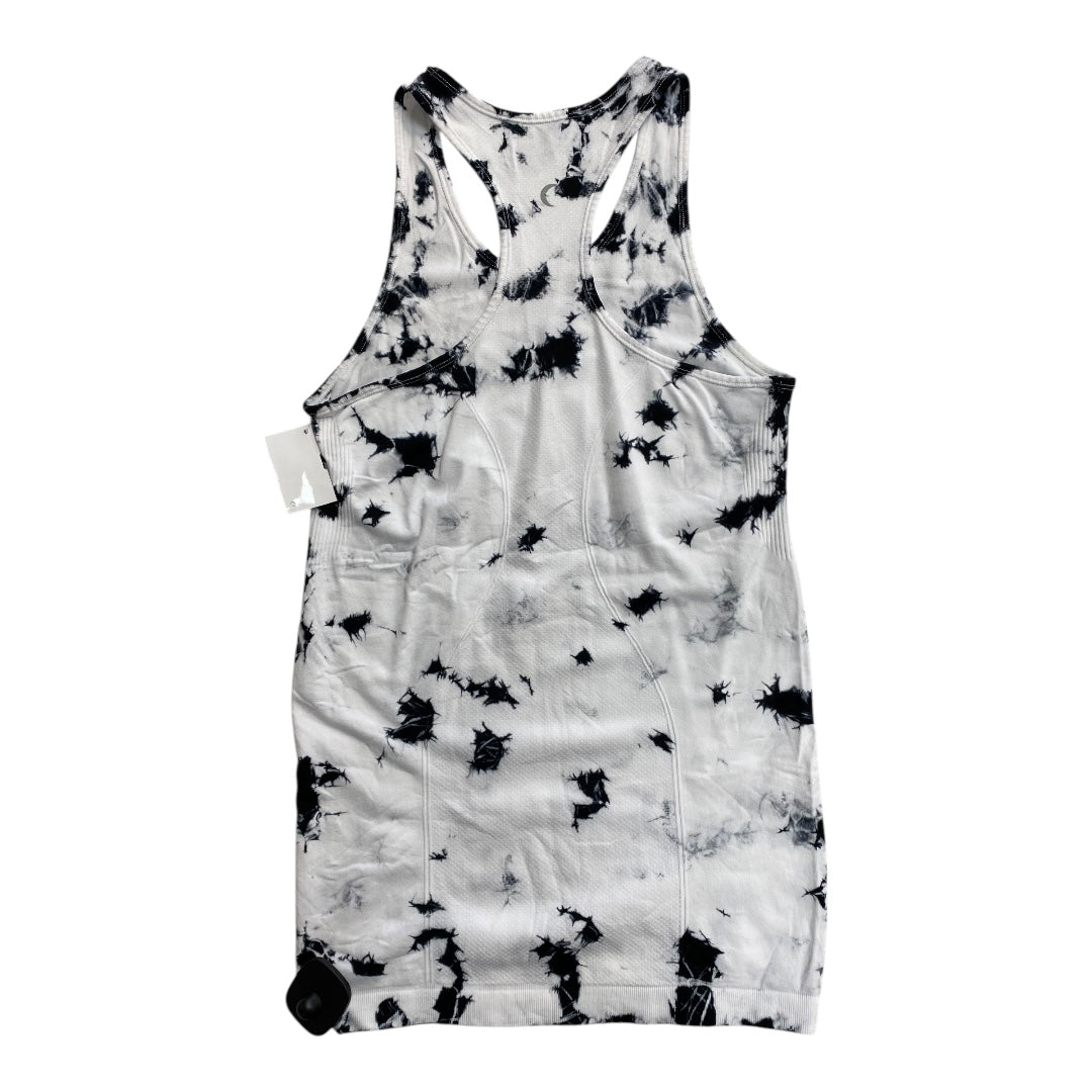 Athletic Tank Top By Zyia In Black & White, Size:Xs