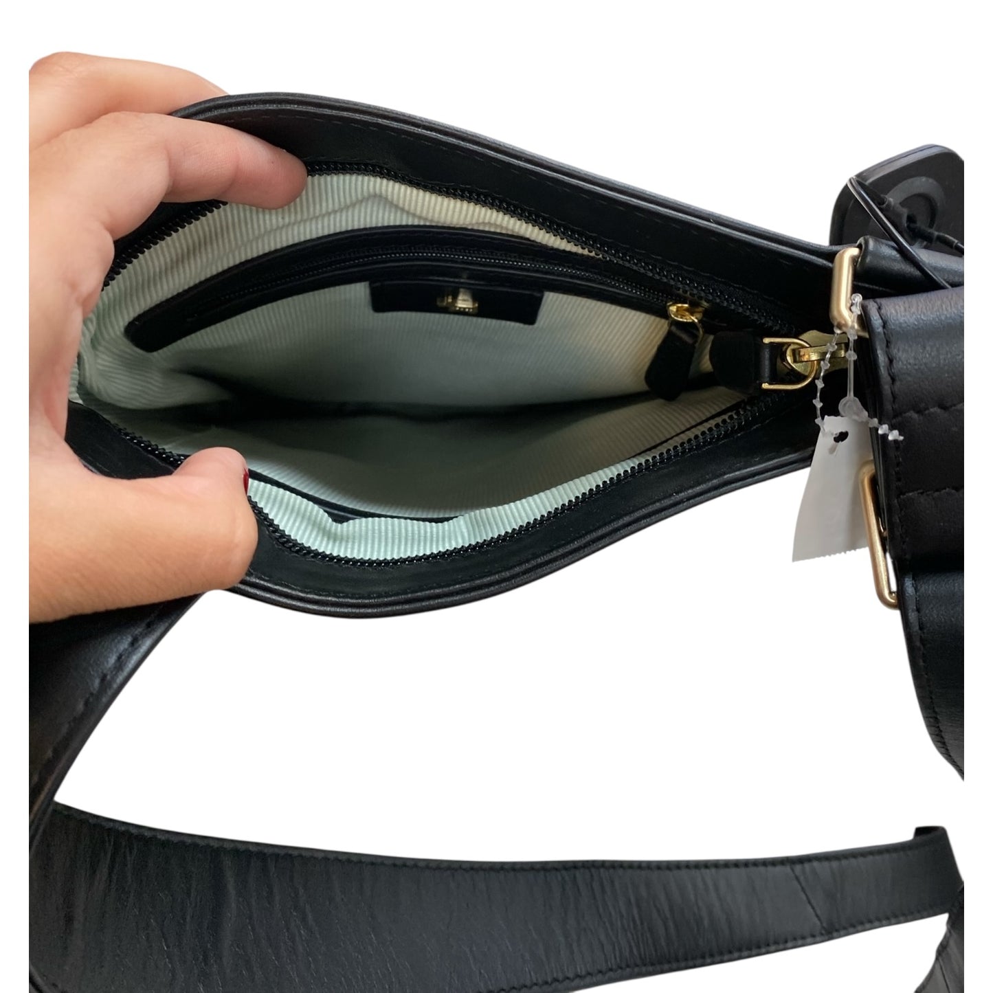 Handbag Leather By Radley London In Black, Size:Medium