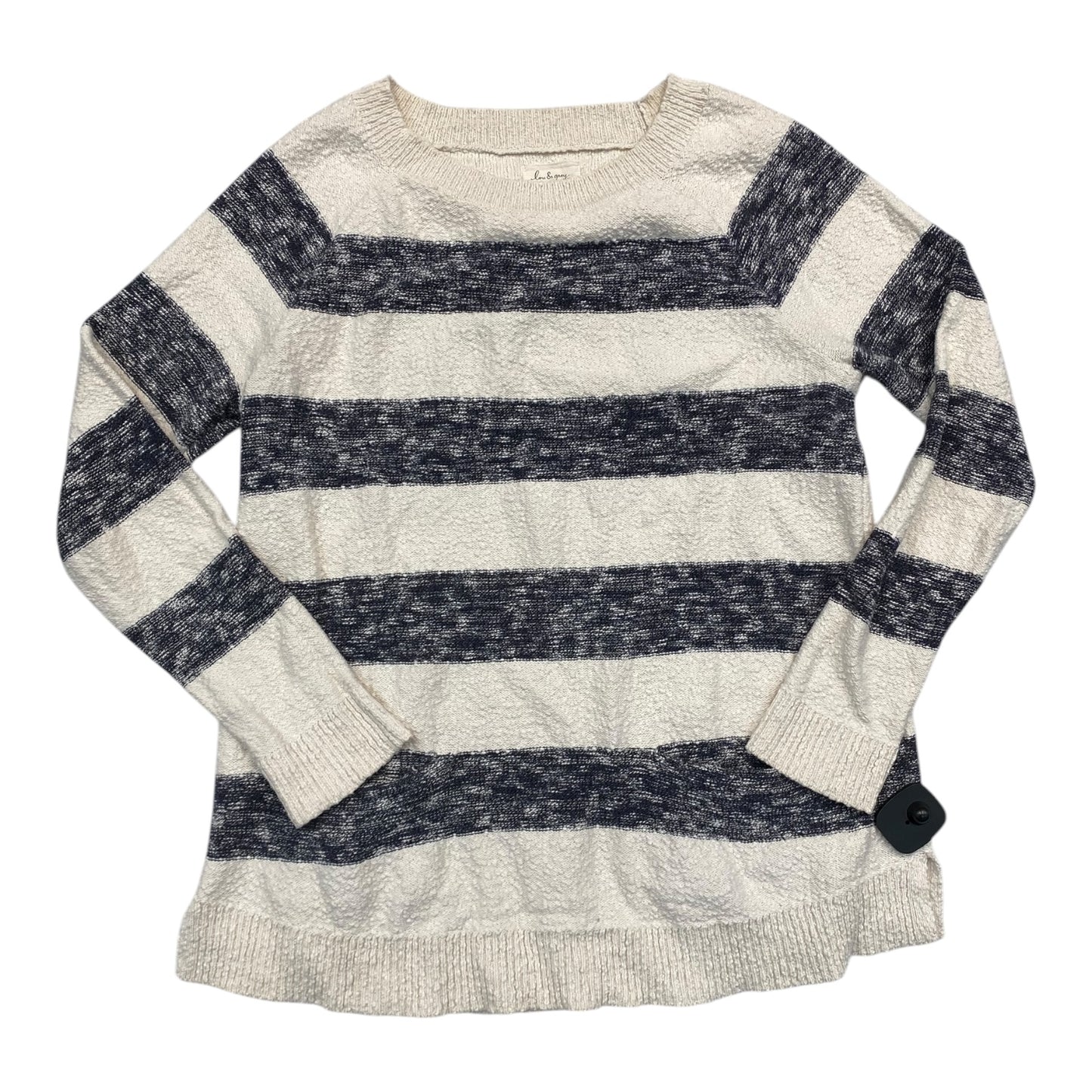Sweater By Lou And Grey In Blue & White, Size:L