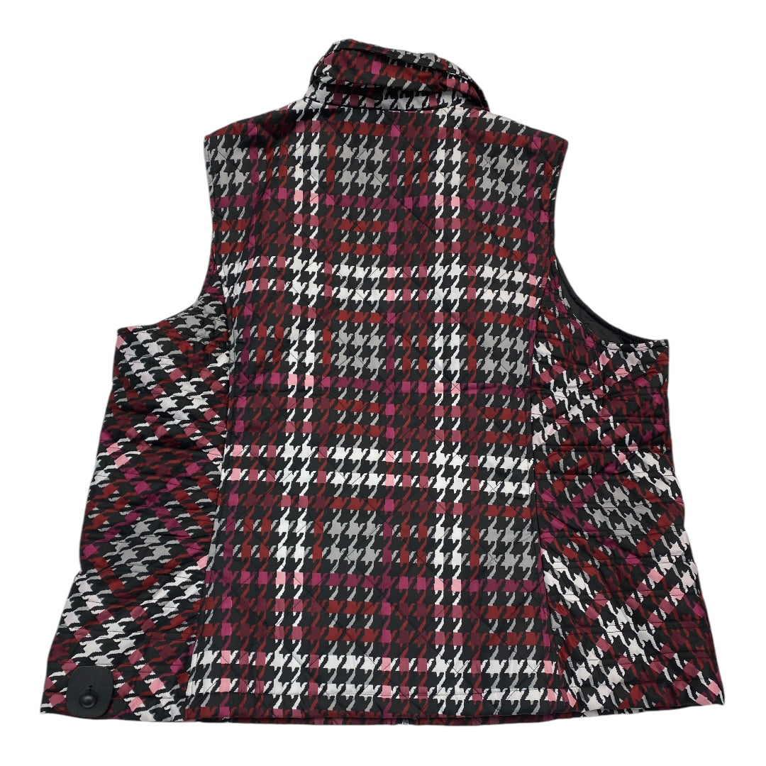 Vest Puffer & Quilted By Cj Banks In Multi, Size:2X