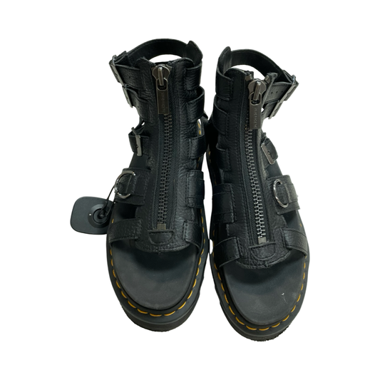 Sandals Designer By Dr Martens In Black, Size:7
