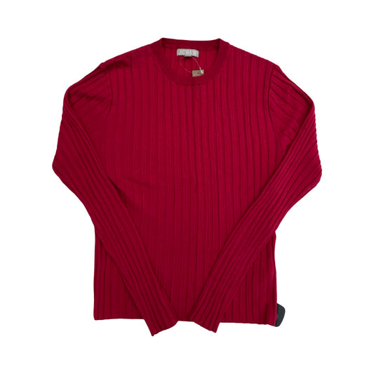 Top Ls By J. Crew In Red, Size:L