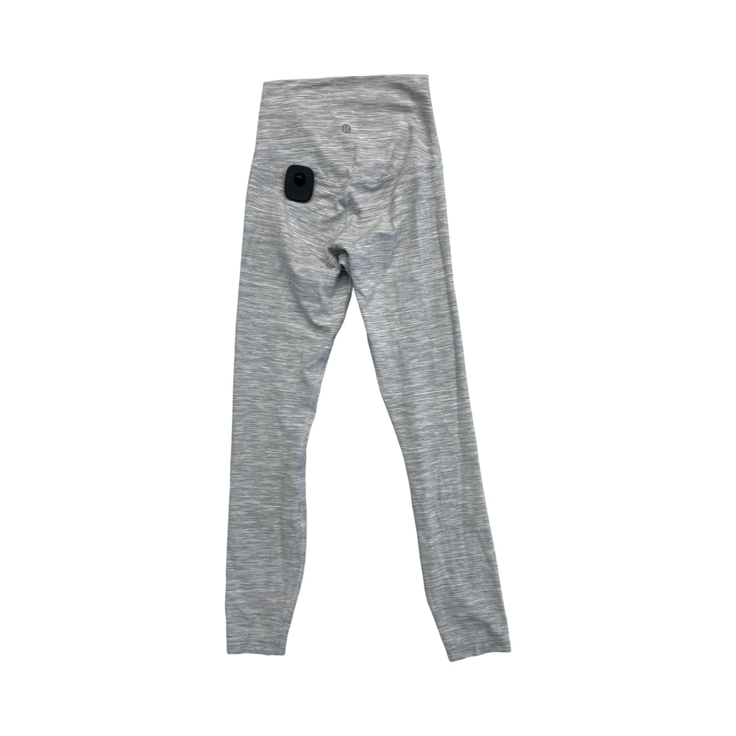 Athletic Leggings By Lululemon In Grey, Size:S