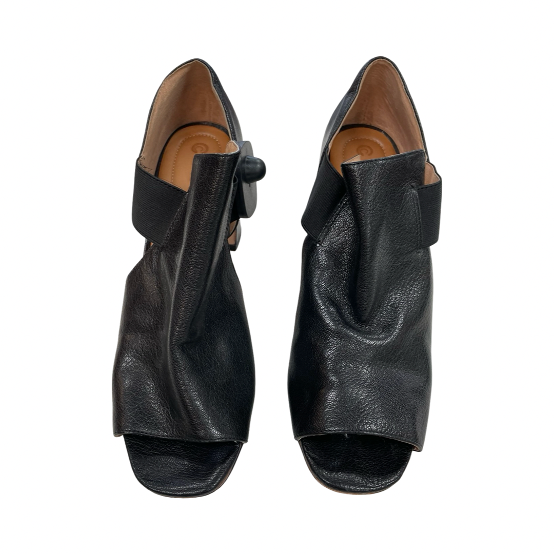 Shoes Heels Block By Corso Como In Black & Brown, Size:10