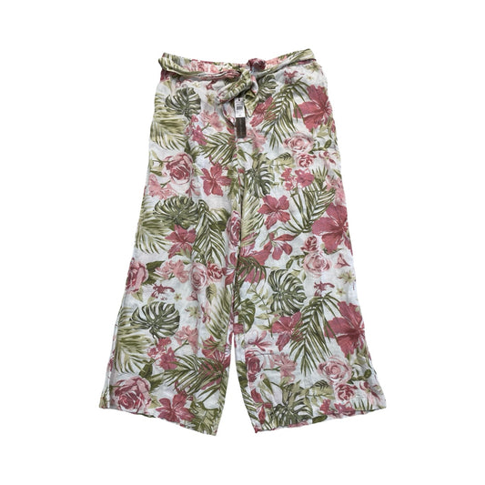 Pants Wide Leg By Larry Levine In Multi, Size:L